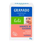 Sabonete-Barra-de-Glicerina-Calendula-Granado-Bebe-Caixa-90g