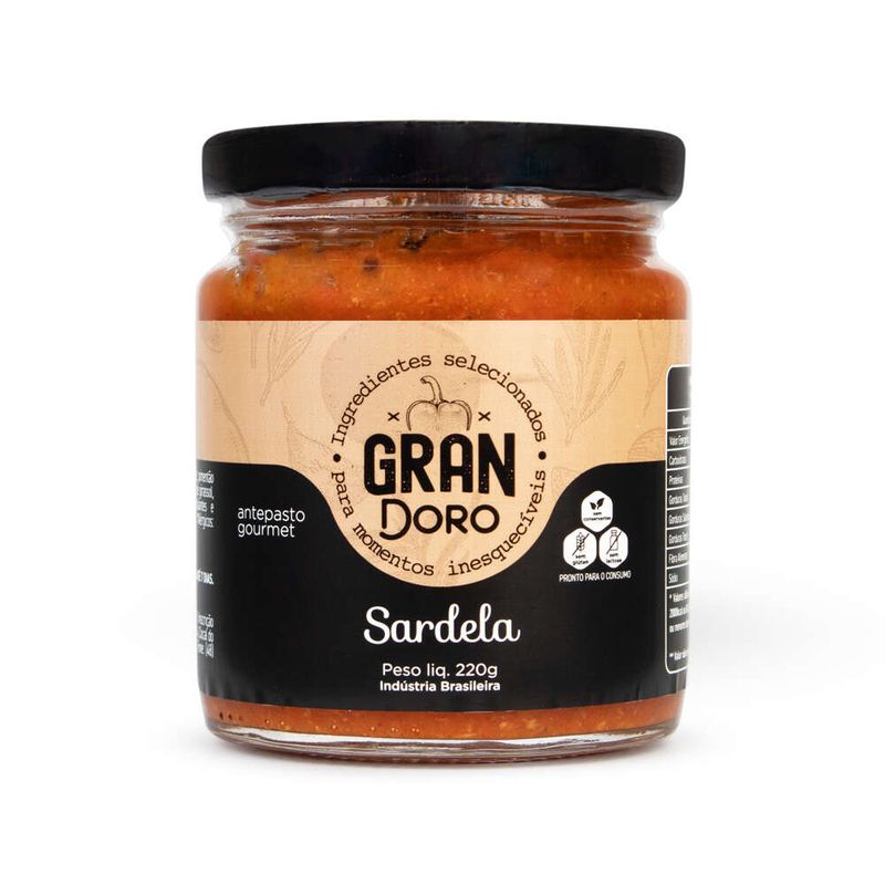 Antepasto-Gourmet-Sardela-Gran-Doro-220g