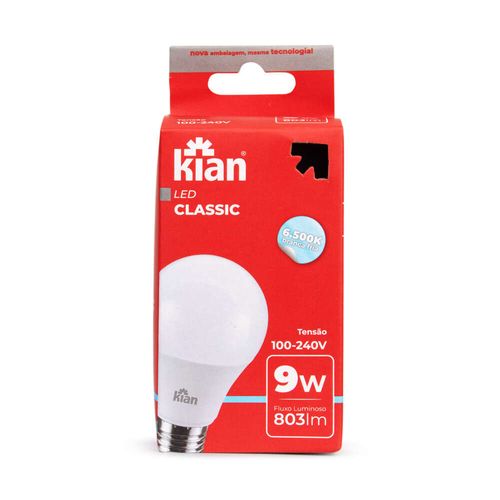 Lâmpada Led Kian Classic 9 W