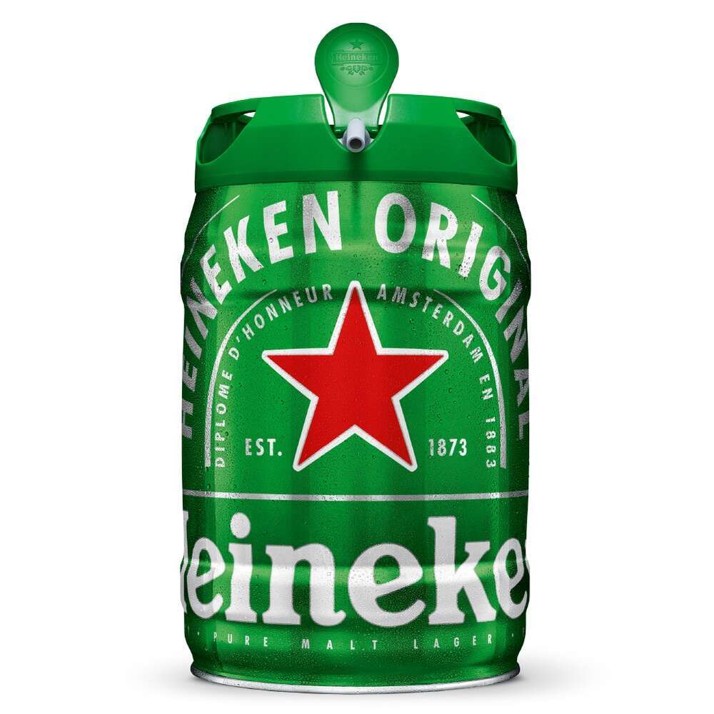 Cerveja Heineken Pilsen Gelada Barril 5L