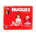 Fralda-Descartavel-Infantil-Huggies-Supreme-Care-XG-Pacote-56-Unidades