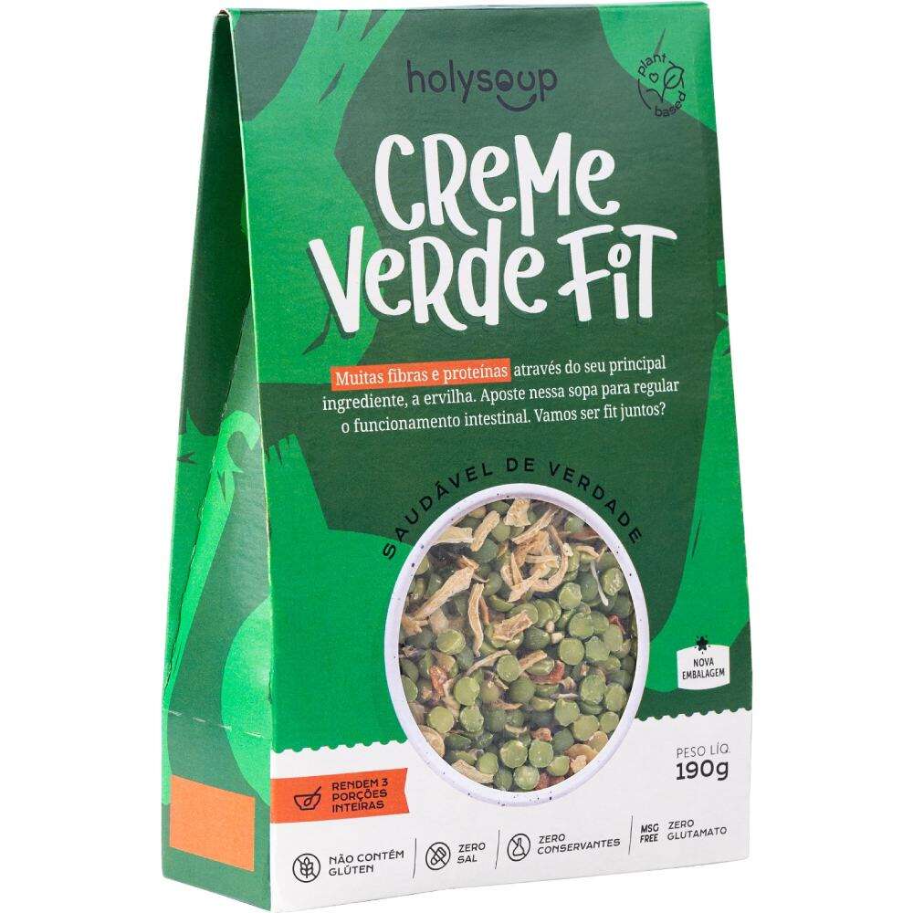 Sopa Holysoup Creme Verde Fit 190g