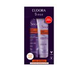 Kit Shampoo 250ml + Condicionador 200ml Eudora Siàge Liso Intenso