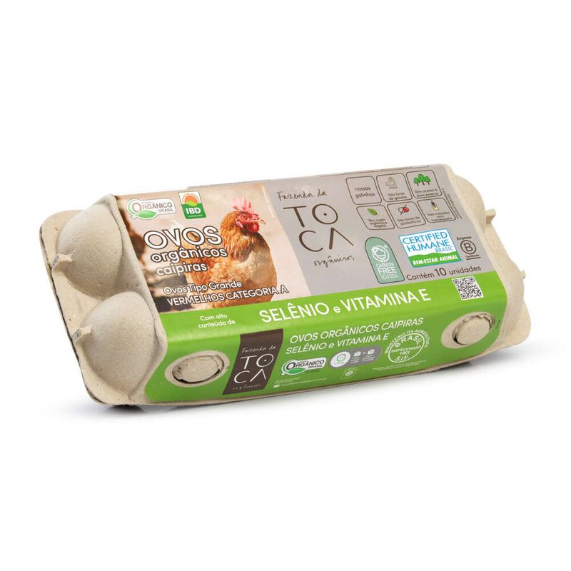 Ovos-Vermelhos-Organicos-Fazenda-Da-Toca-Selenio-Com-10-Unidades