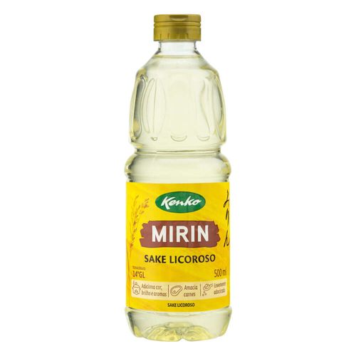 Saquê Licoroso Mirin Kenko Garrafa 500ml