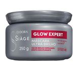 Máscara Ultrabrilho Flor das Geleiras Eudora Siàge Glow Expert Pote 250g