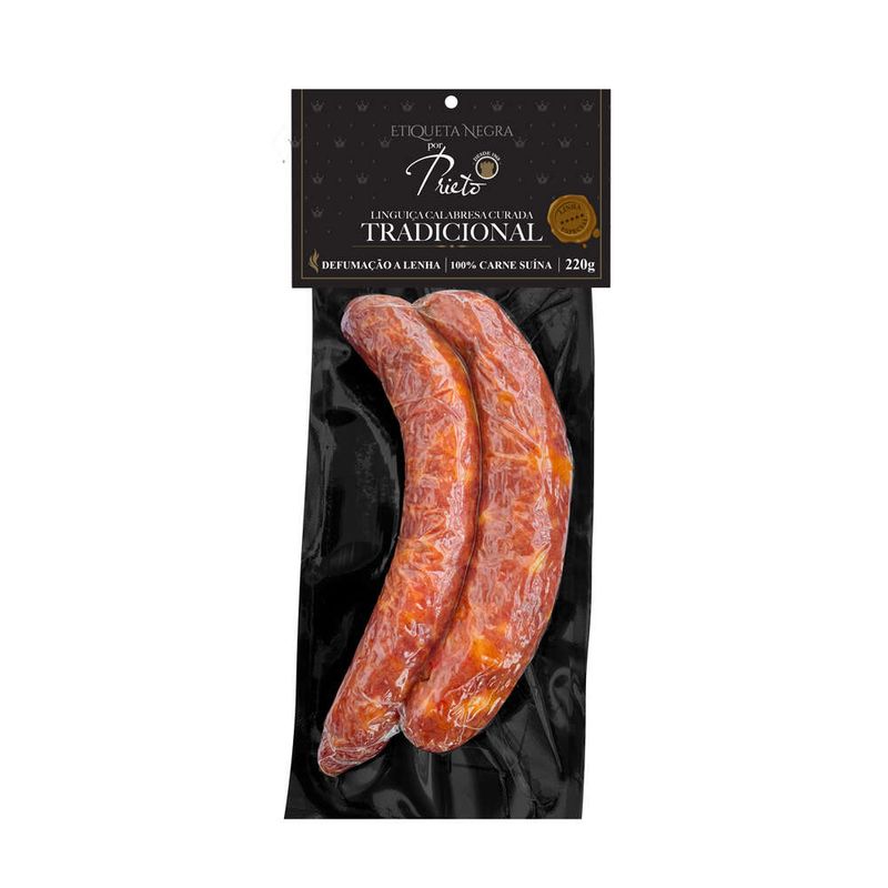 Linguica-Calabresa-Defumada-Etiqueta-Negra-220g