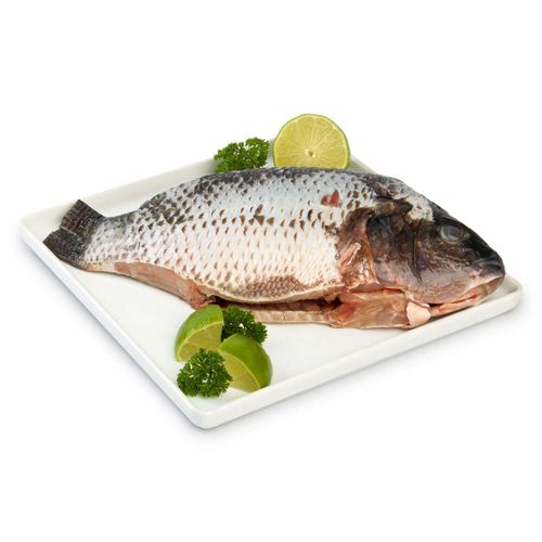 Peixe Tilápia Inteira Limpa Cia do Peixe 1kg