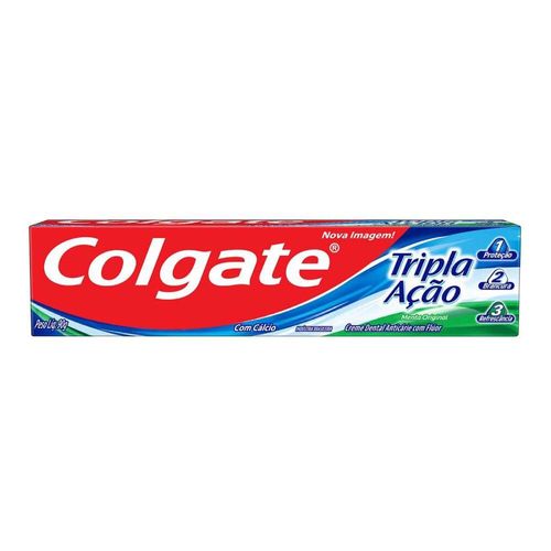 Creme Dental Colgate Tripla Ação Menta Suave 90g