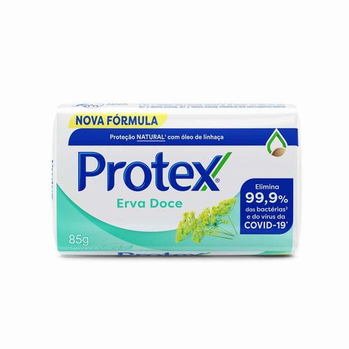 Sabonete Antibacteriano Protex Erva Doce 85g