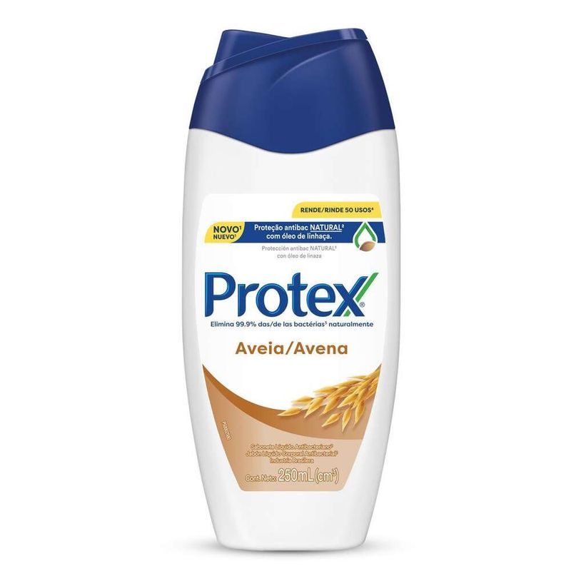 Sabonete-Liquido-Antibacteriano-Protex-Aveia-250ml