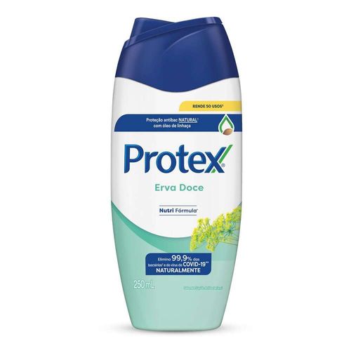 Sabonete Líquido Antibacteriano Protex Erva Doce 250ml