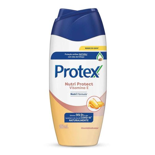 Sabonete Líquido Antibacteriano Protex Vitamina E 250ml