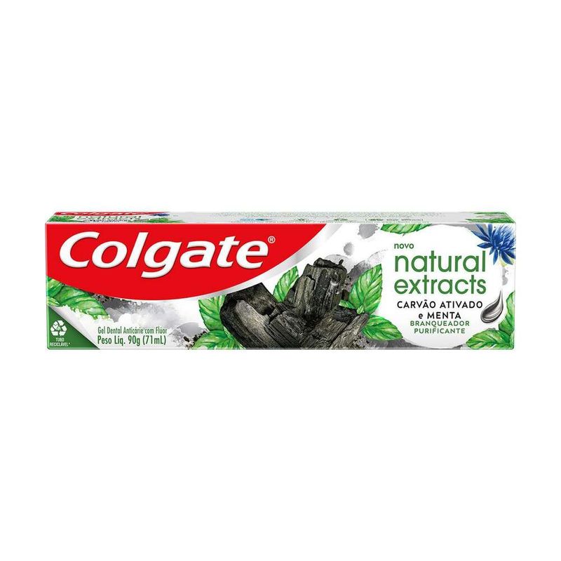 Creme-Dental-Colgate-Natural-Extracts-Carvao-Ativado-Menta-90g