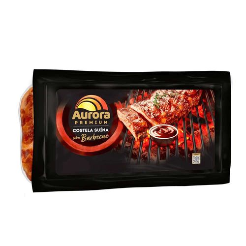 Costela Suina com Barbecue Aurora 1kg