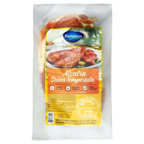 Alcatra Suína Temperada Pamplona A Vácuo 1kg