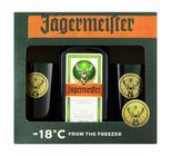 Kit 2 Copos 400ml + 1 Licor Fino de Ervas Jägermeister 700ml