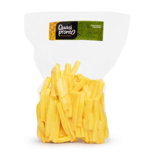 Batata Baroa em Palitos Quasi Pronto  a Vácuo 500g