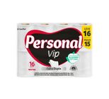 Papel Higiênico Folha Dupla Neutro Personal Vip 30m Pacote Leve 16 Pague 15 Unidades