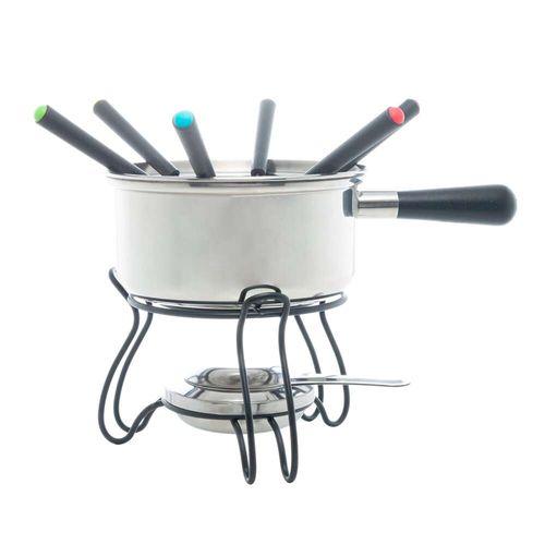 Aparelho para Fondue Aço Inox Wolff 10 Peças