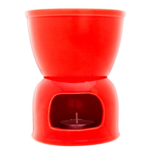 Aparelho para Fondue Porcelana Vermelho Wolff