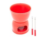 Aparelho para Fondue Porcelana Vermelho Wolff