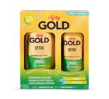 Shampoo e Condicionador Niely Gold Detox