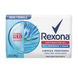 Sabonete em Barra Rexona Antibacterial Limpeza Profunda 84g