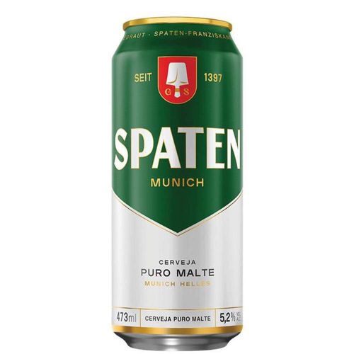 Cerveja Spaten Puro Malte Lata 473ml