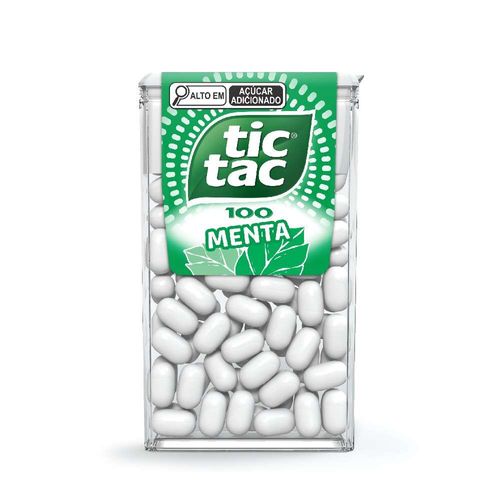 Tic Tac Pastilhas Sabor Menta 49g