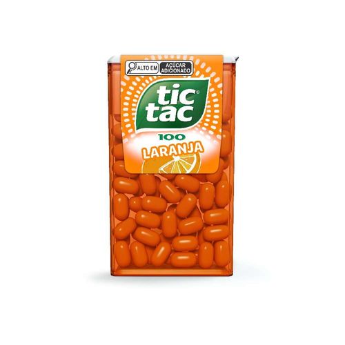 Tic Tac Pastilhas Sabor Laranja 49g