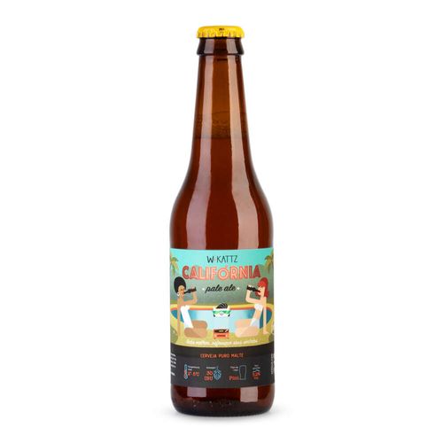 Cerveja Noi W*katzz Califórnia APA Long Neck 355ml