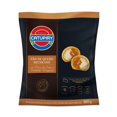 Pão de Queijo Recheio Doce de Leite e Catupiry 300g