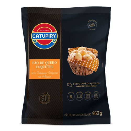 Pão de Queijo Tradicional Catupiry Coquetel 380g