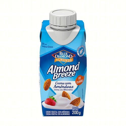 Creme Culinário com Amêndoas Blue Diamond Almond Breeze Caixa 200g