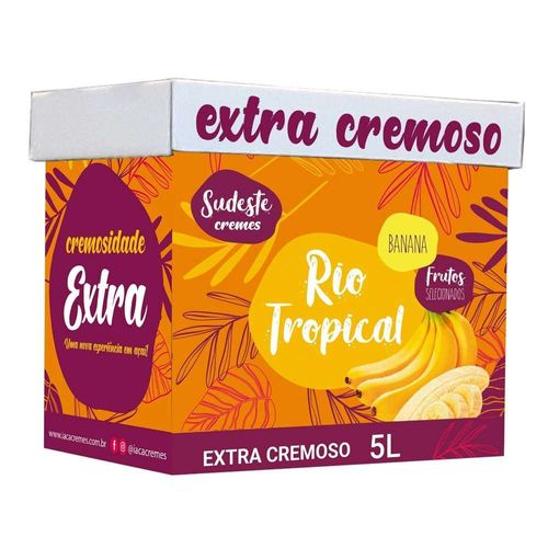 Açaí Rio Tropical Banana Extra Cremoso 5L