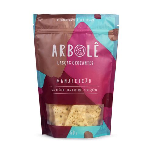 Biscoito Cracker Lascas Arbole Manjericão 50g