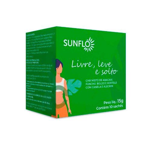 Chá Misto Sunflô Livre Leve e Solto 15g