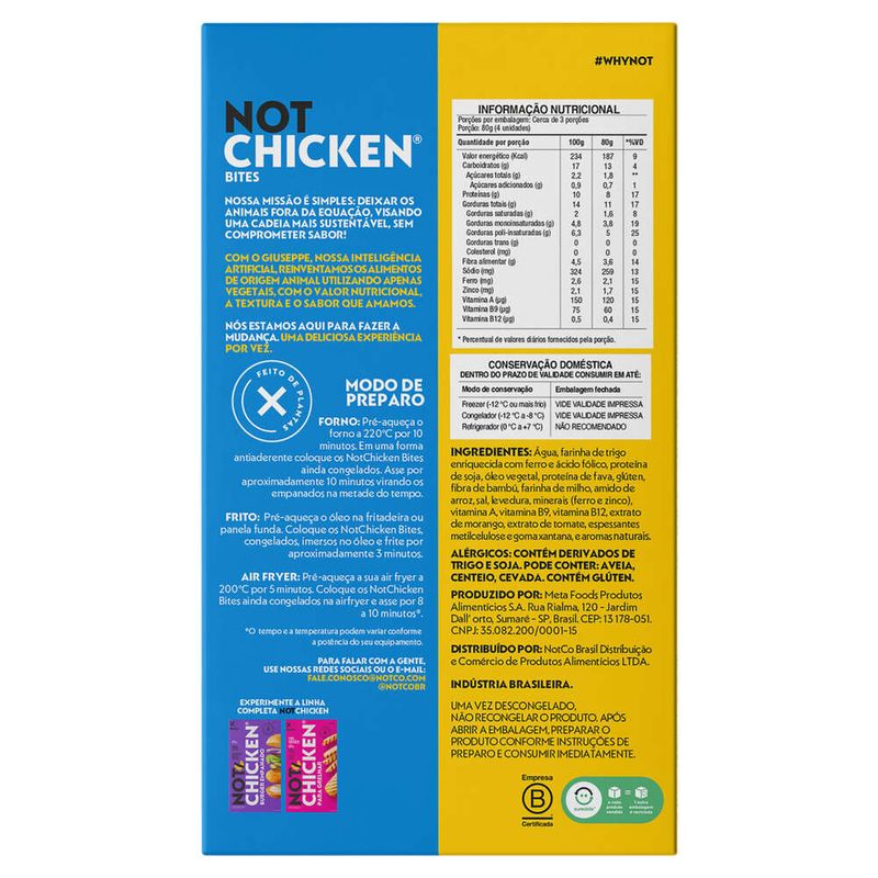 Empanado-Vegetal-Congelado-Not-Bites-Caixa-200g-10-Unidades