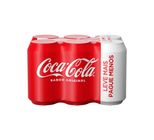 Refrigerante Coca Cola Lata 350ml Pack com 6 Unidades