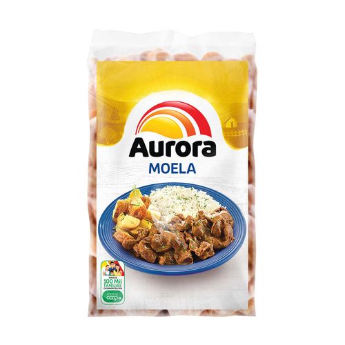 Moela De Frango Congelada Aurora 1kg