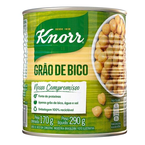 Grão de Bico em Conserva Knorr 170g