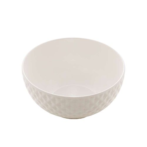 Bowl de Porcelana Diamond Branco Lyor