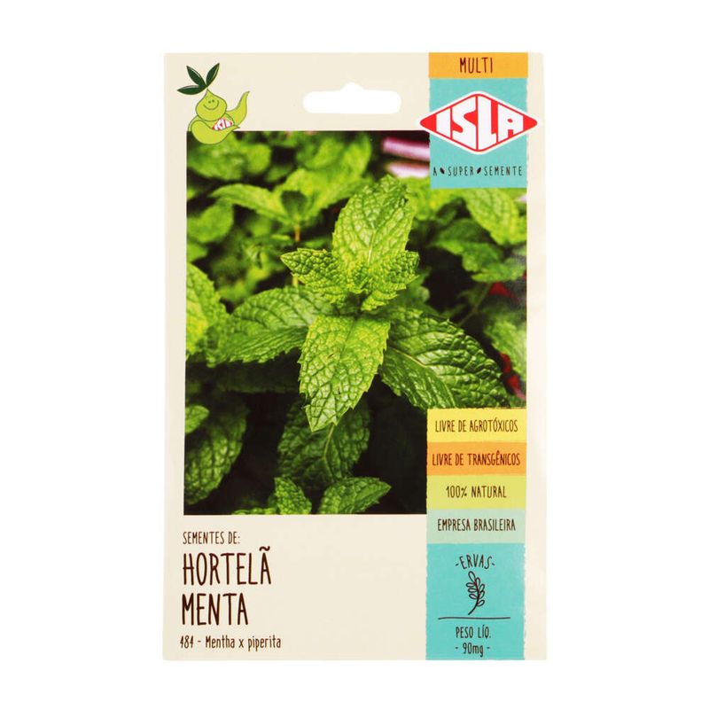 Semente-Hortela-Menta-Isla-90g
