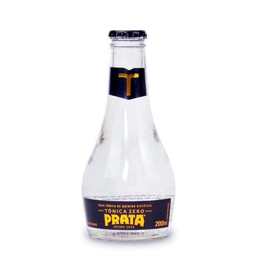 Água Tônica de Quinino Zero Prata Garrafa 200ml