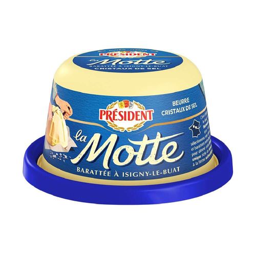 Manteiga Francesa com Sal Président La Motte Pote 250g