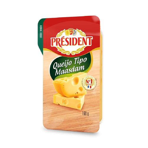 Queijo Maasdam Président 160g