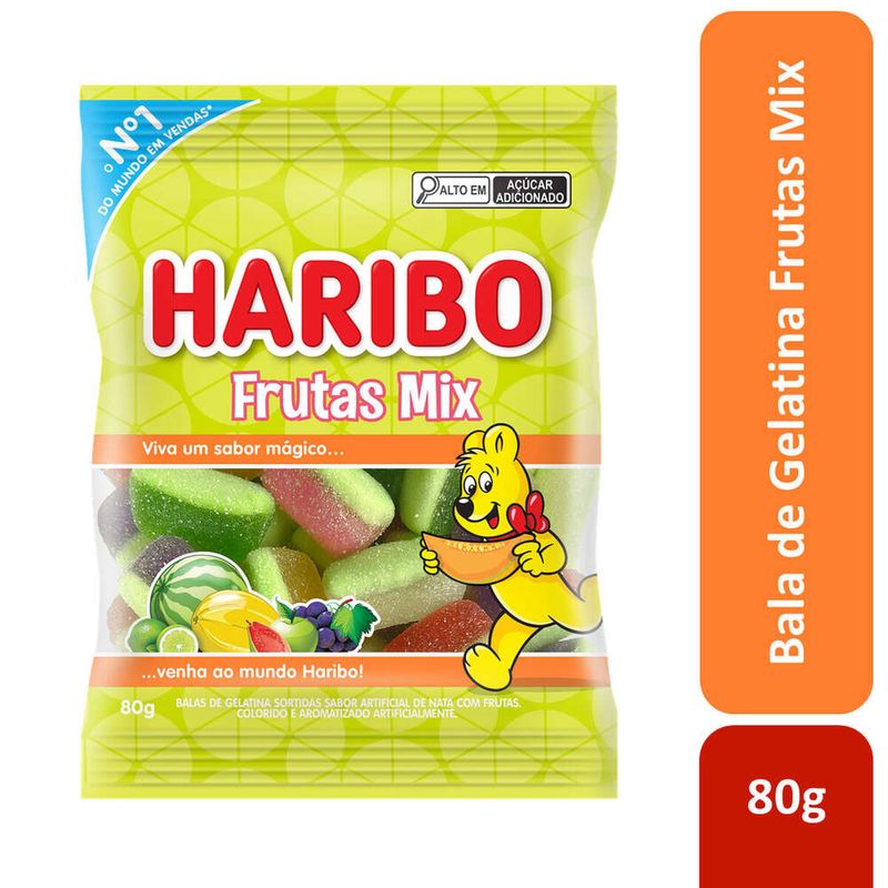 Bala-de-Gelatina-Frutas-Mix-Haribo-Pacote-80g