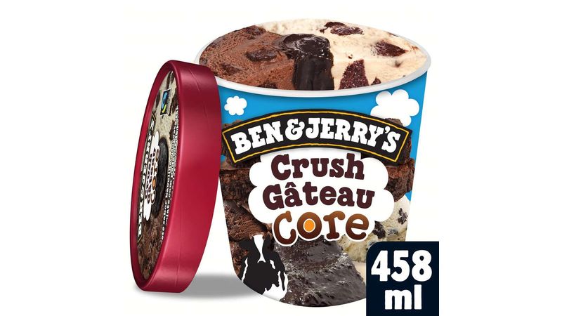 Sorvete Ben E Jerry'S Crush Gâteau Core 458ml - Zona Sul
