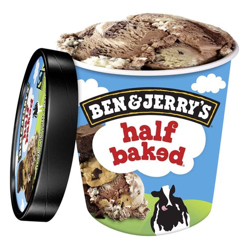 Sorvete Half Baked Ben & Jerry's Pote 458ml
